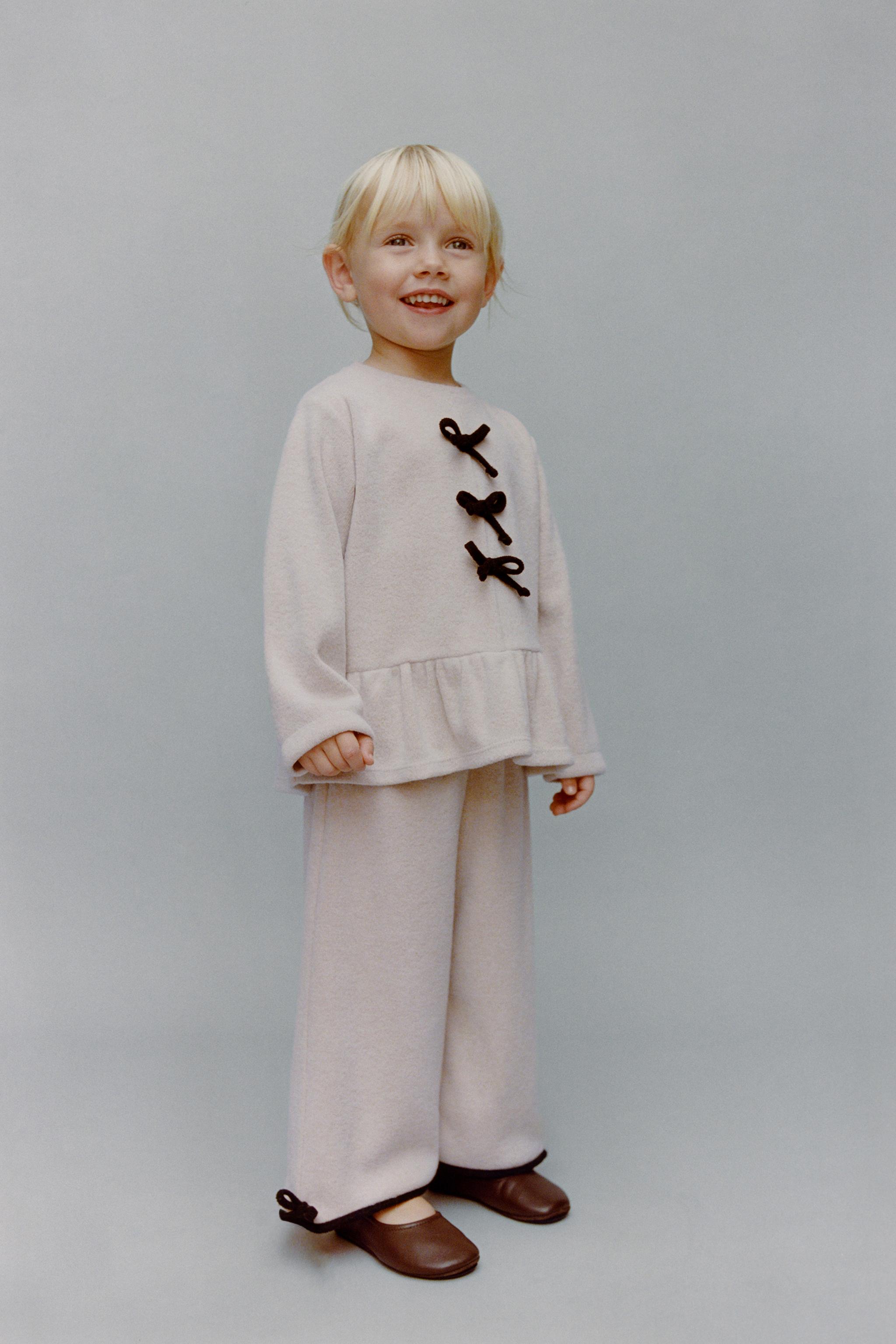 SOFT TOUCH T-SHIRT WITH CONTRASTING BOWS